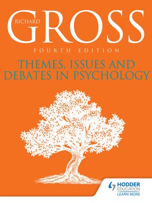 cover image of Themes, Issues and Debates in Psychology